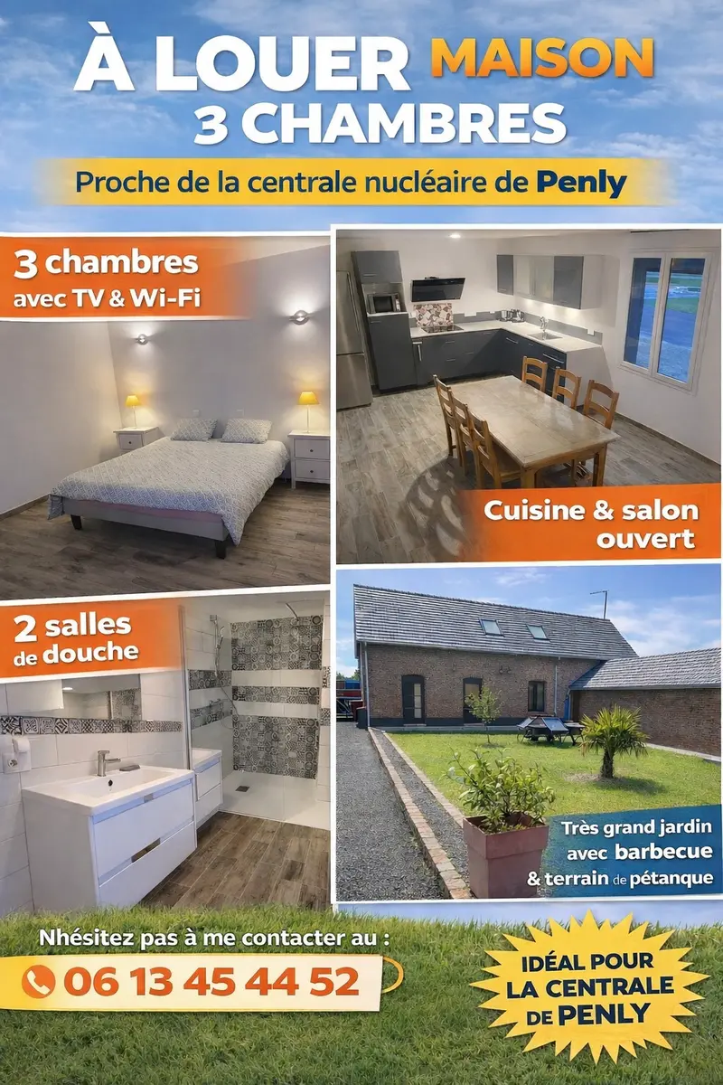 Belle maison confortable