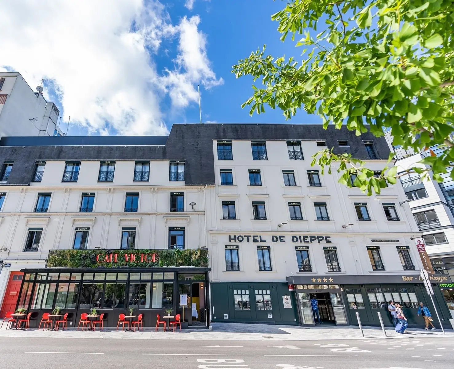 FACADE HOTEL DE DIEPPE