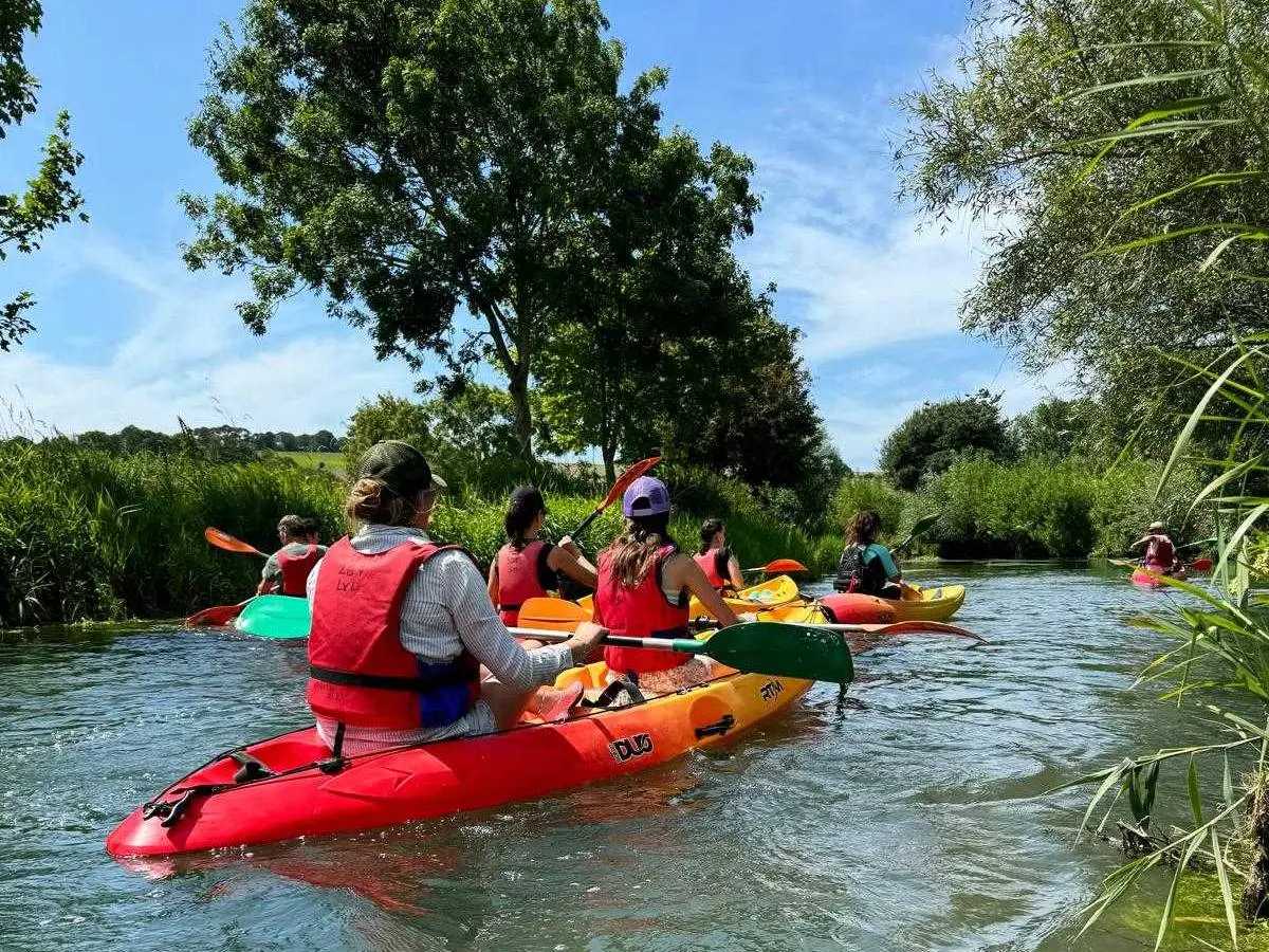 Descente de la Durdent en kayak
