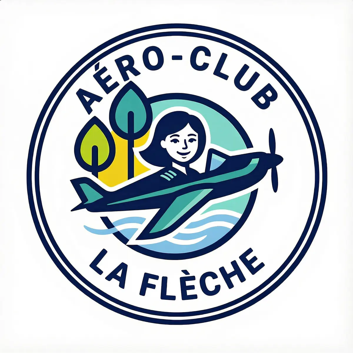 Logo-Aéro-Club La Flèche