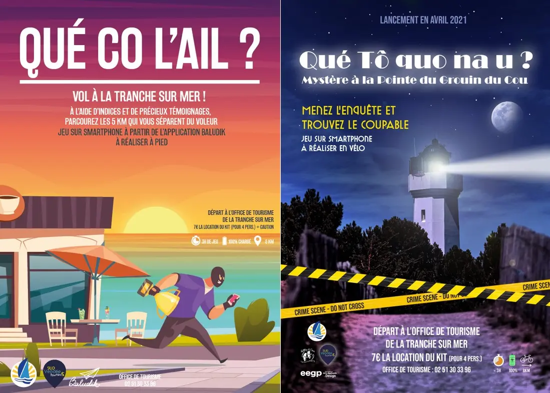 affiche que co que to paysage
