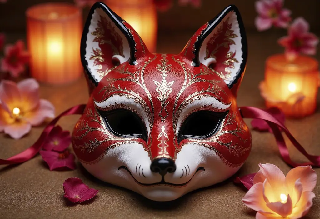 masque Kitsune