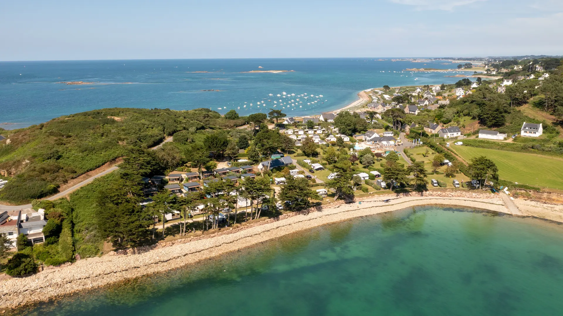 RCN Port L'Epine Camping vu du ciel