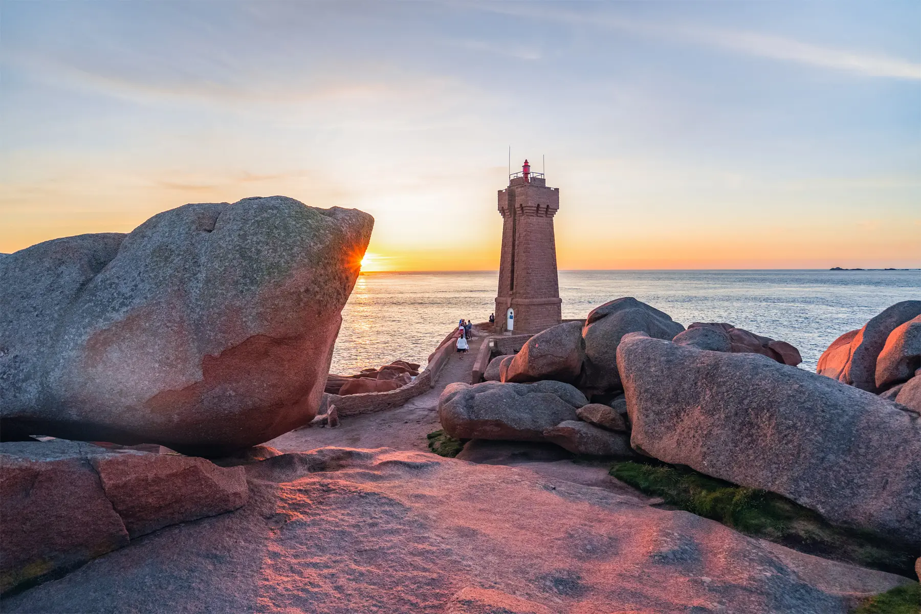 Phare de Mean-Ruz, Perros-Guirec, Côtes d'Armor