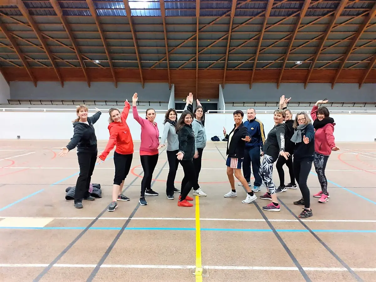 Gymnastique volontaire de Gisors, séance de gym