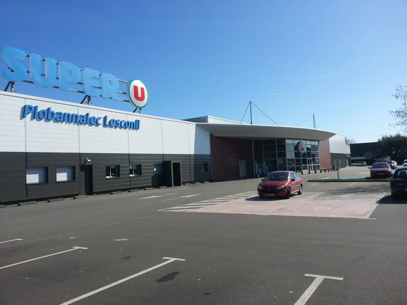 SUPER U - Ploba - extérieur entrée 1