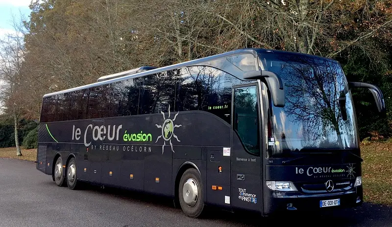 Le coeur bus et cars - Combrit - Pays Bigouden - Bigoudenjoy