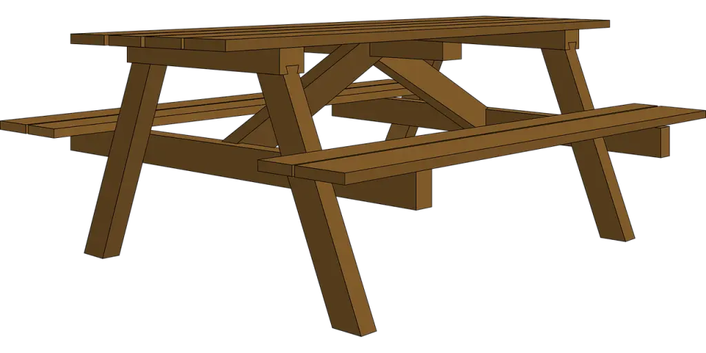 table pique nique