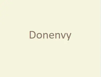 Donenvy
