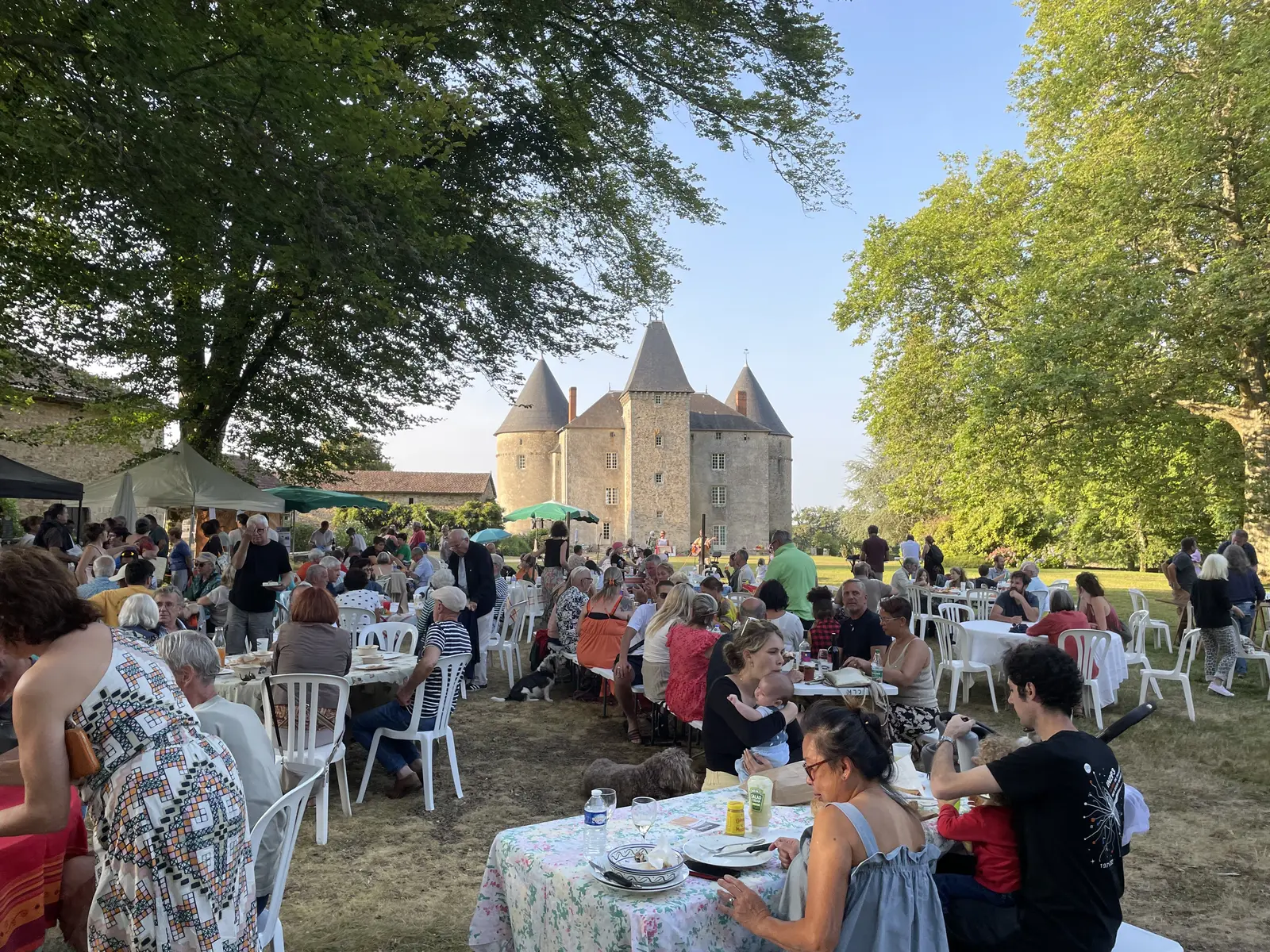 Château de Brie_Marché de producteurs_Août 2024