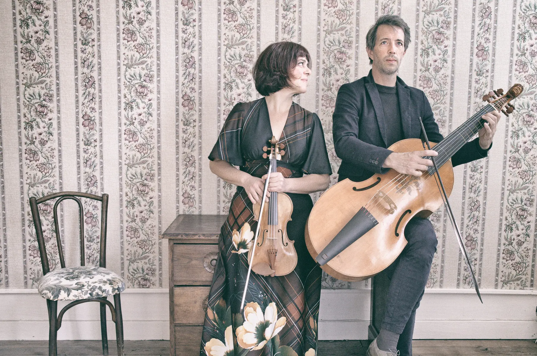 Julia Campens et Stanley Smith