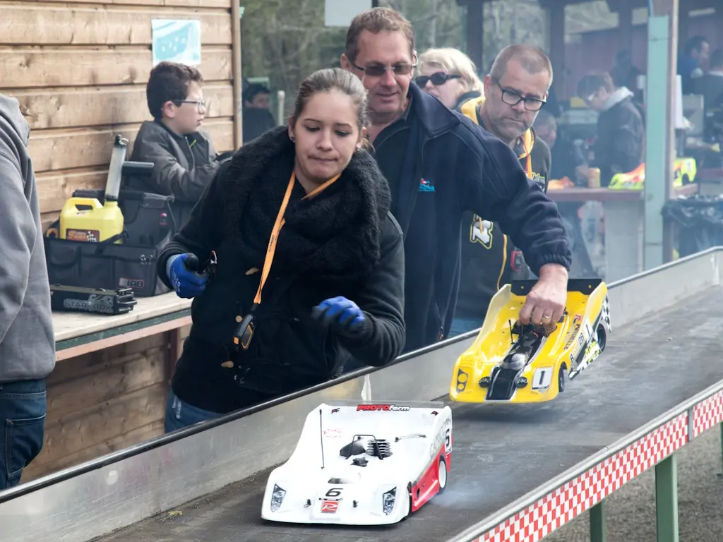 Voiture en action