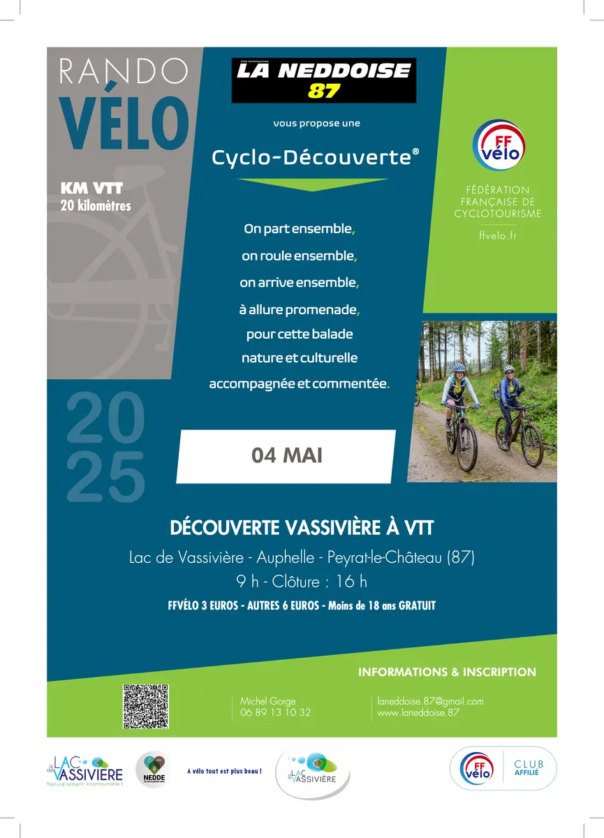 affiche découverte Vassivière
