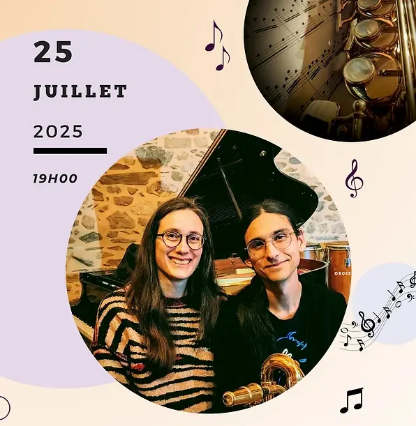 concert duo emphase chateau de Bonneval