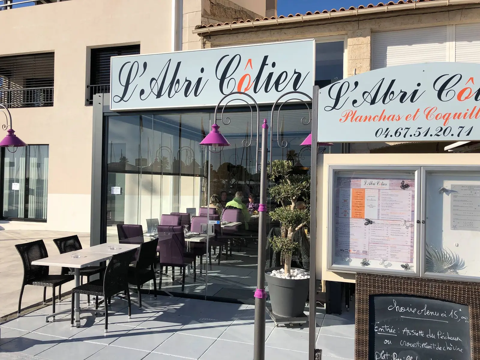 abri cotier restaurant meze