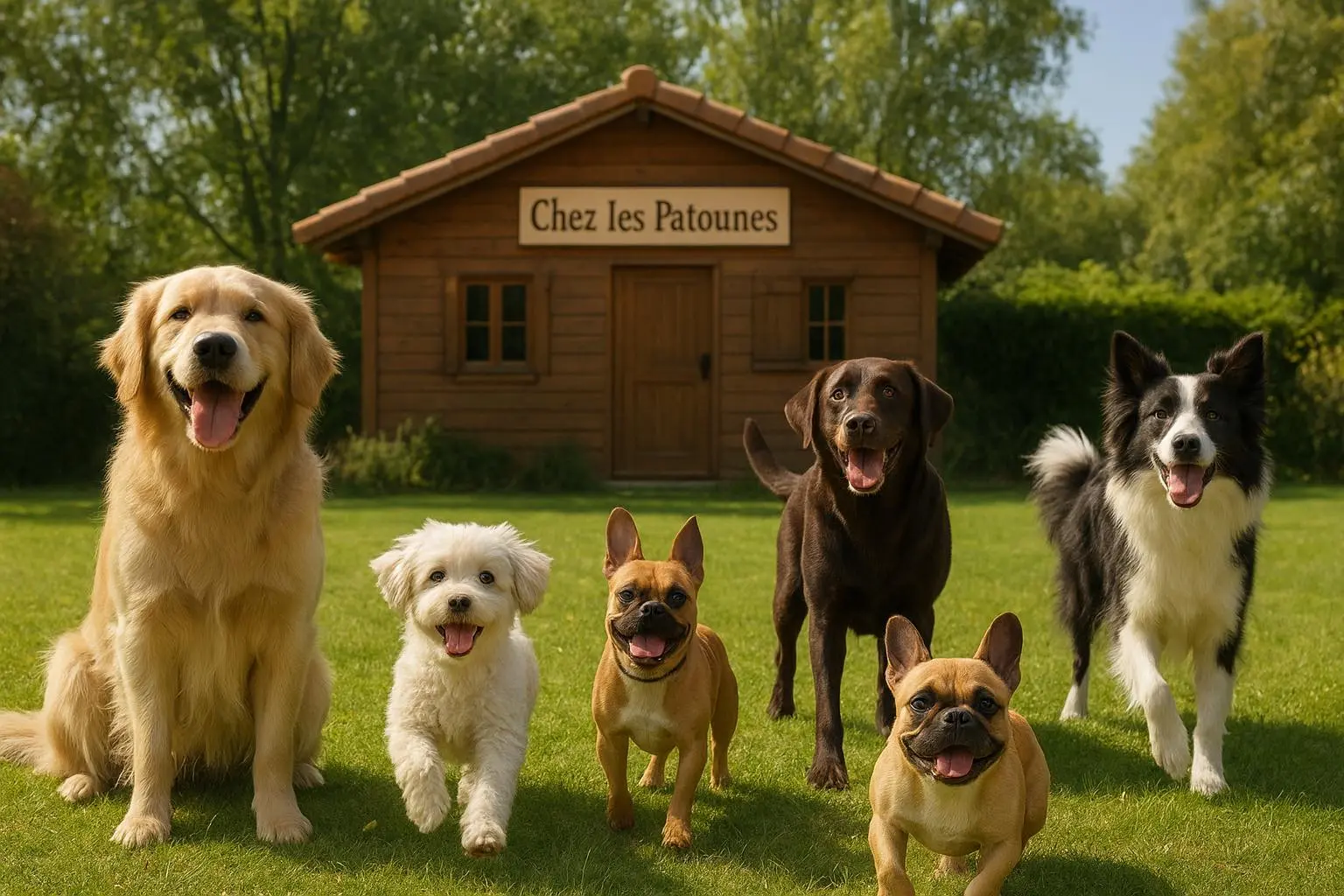 chez les patounes