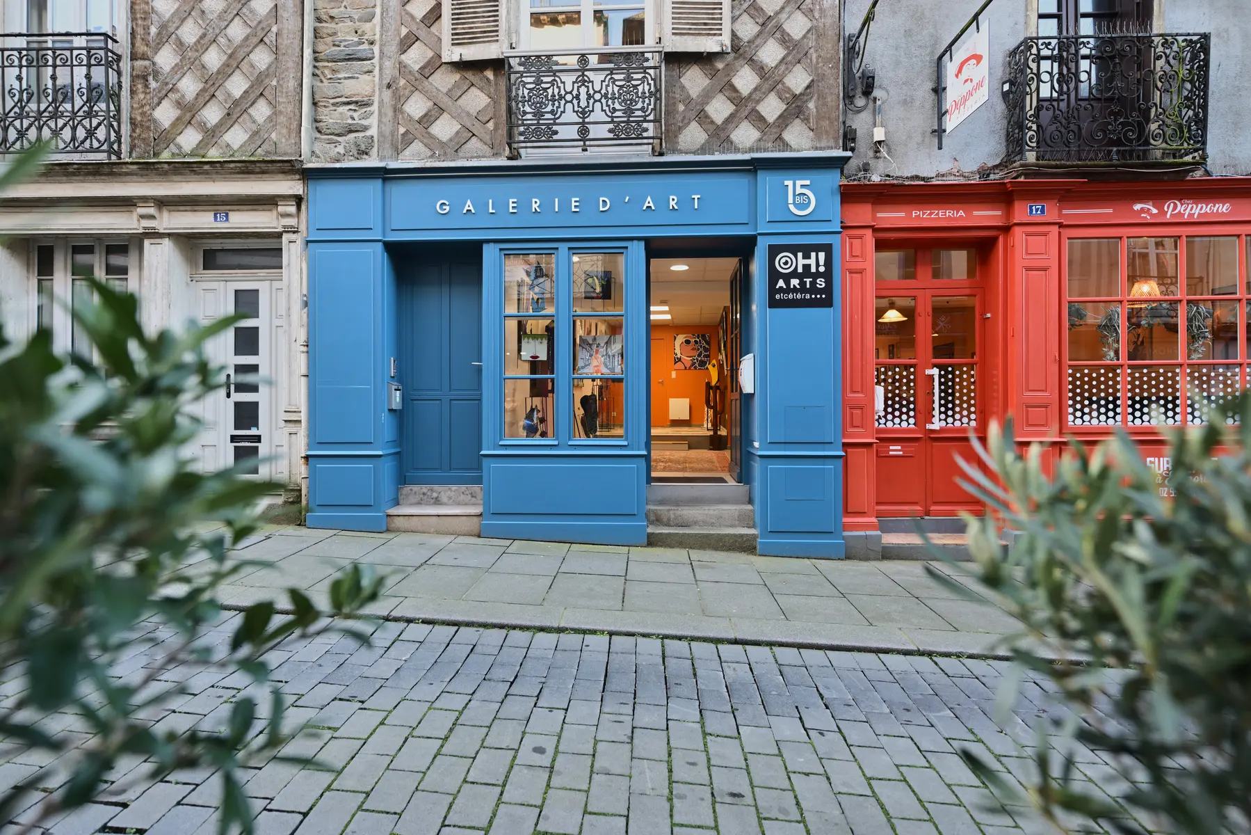 Devanture galerie