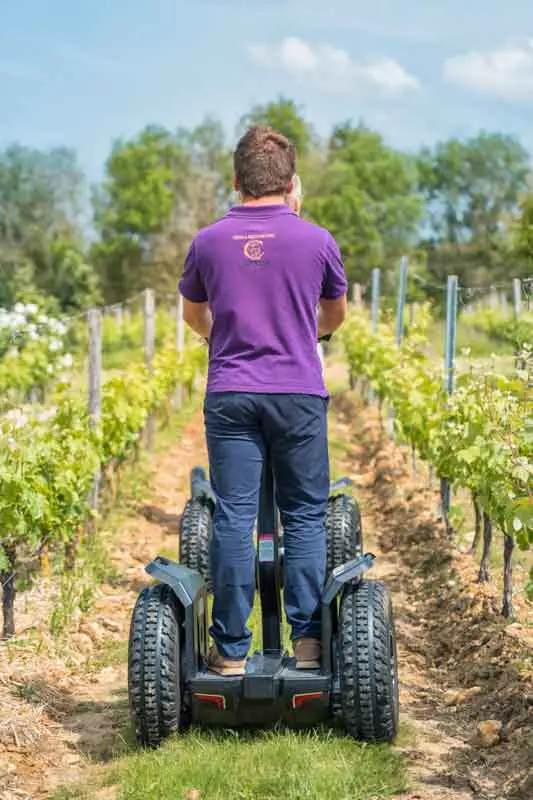 Balade privée dans le vignoble en gyropode