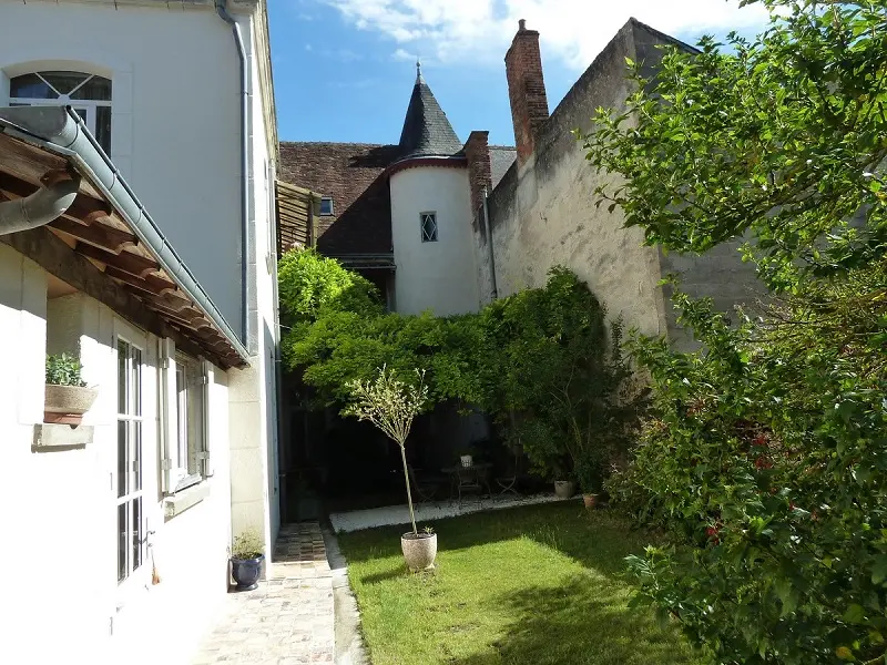 Le jardin Andrinople - Chambres d'hôtes à Richelieu.