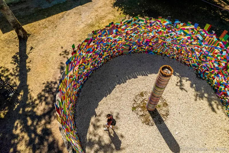 Street Art Parc du château de Candes