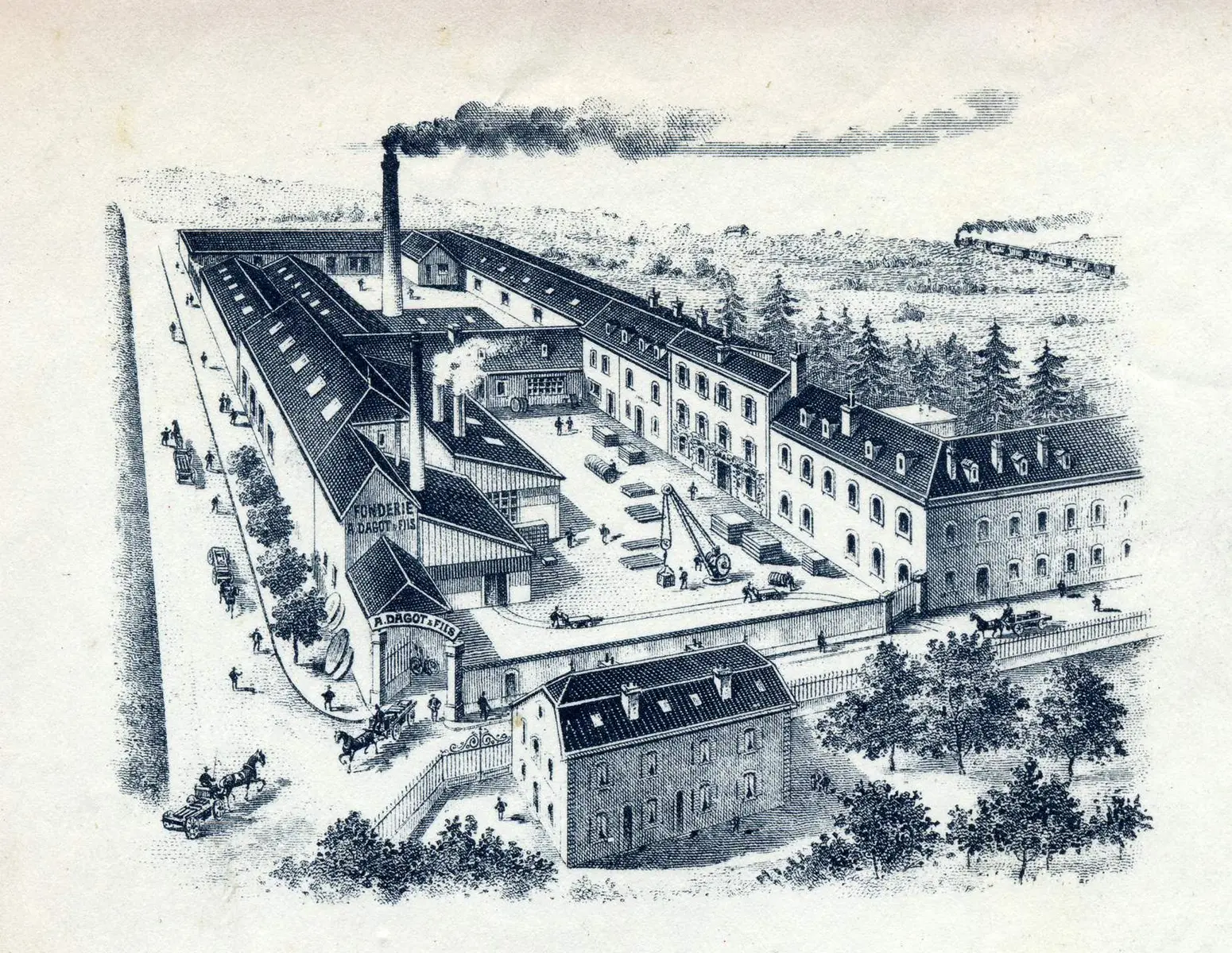 LA FONDERIE 1889 - 1973 - ENTREPOTS ANTHONY_1