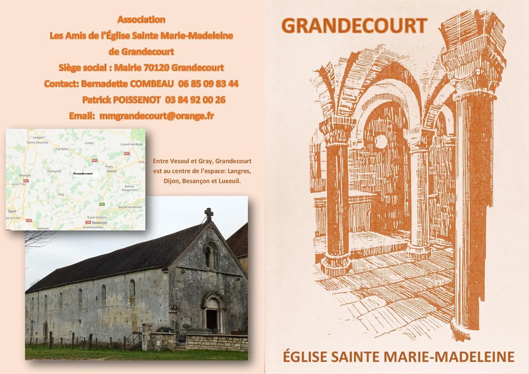 Amis de l'église Sainte-Marie-Madeleine de Grandecourt