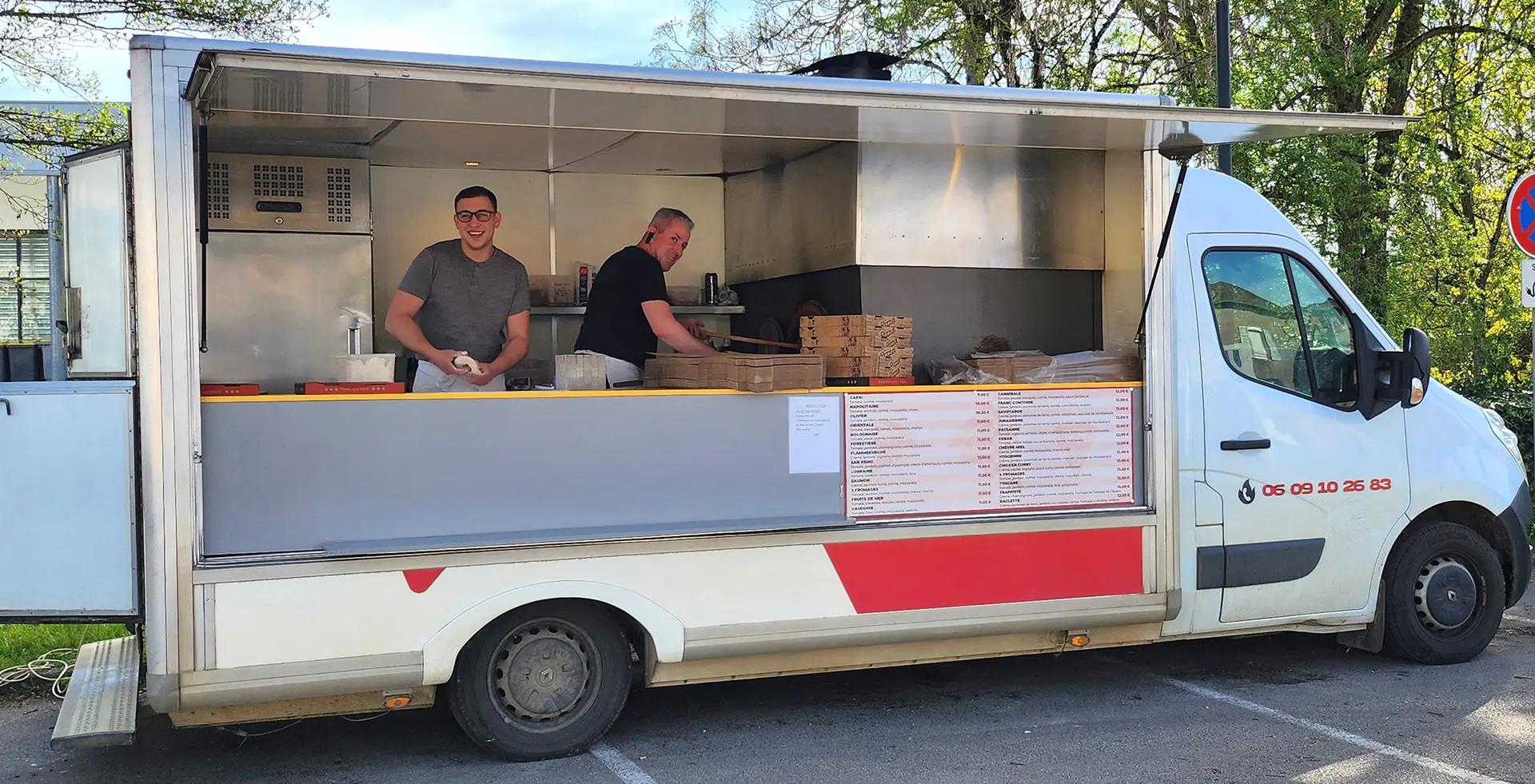 camion pizza Cyril dampierre 2024 dd