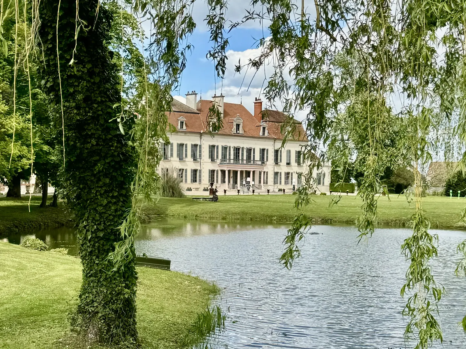 vue arrière chateau