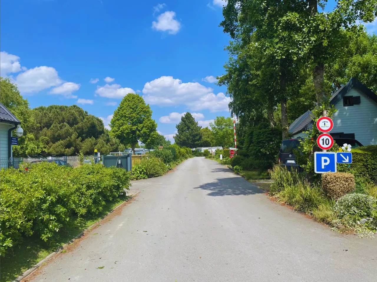 Accueil Camping Grand Sart @ V. CABARET