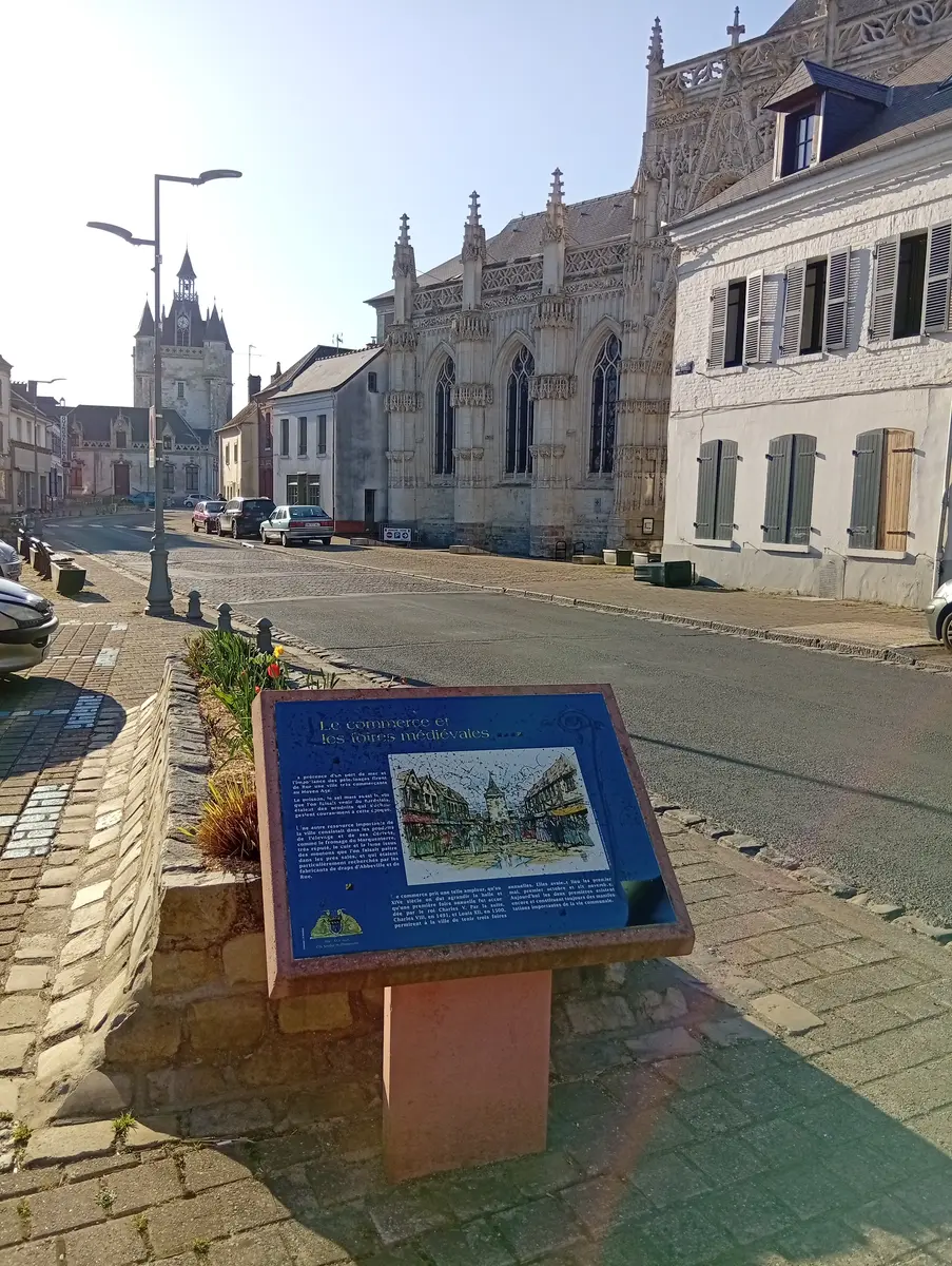 parcours pédestre rue