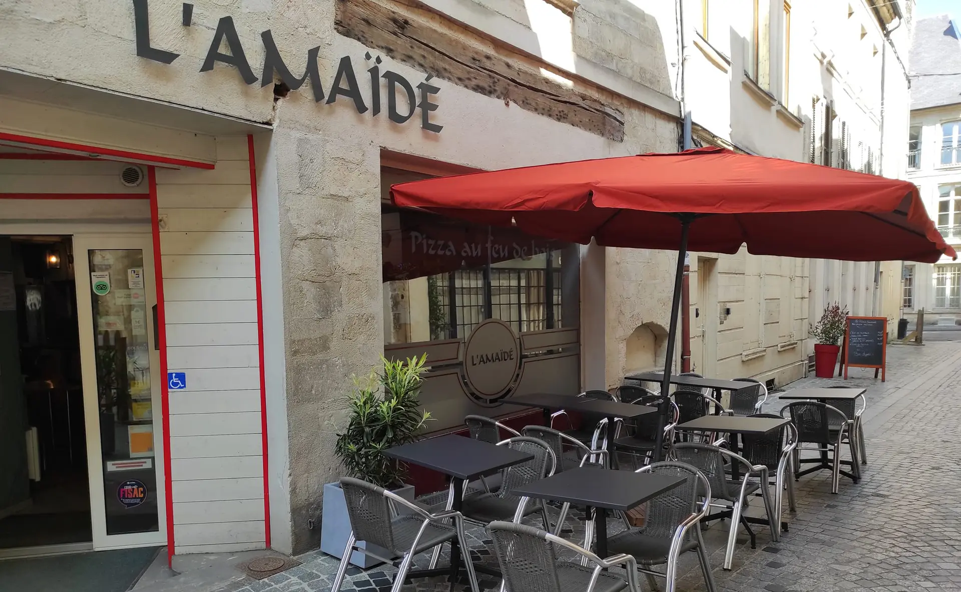 Restaurant L'Amaïdé < Laon < Aisne < Hauts-de-France