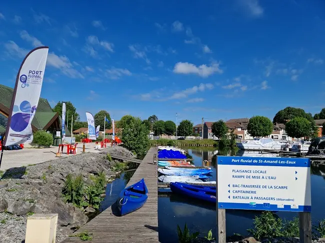 Port fluvial de La Porte du Hainaut - OTPH
