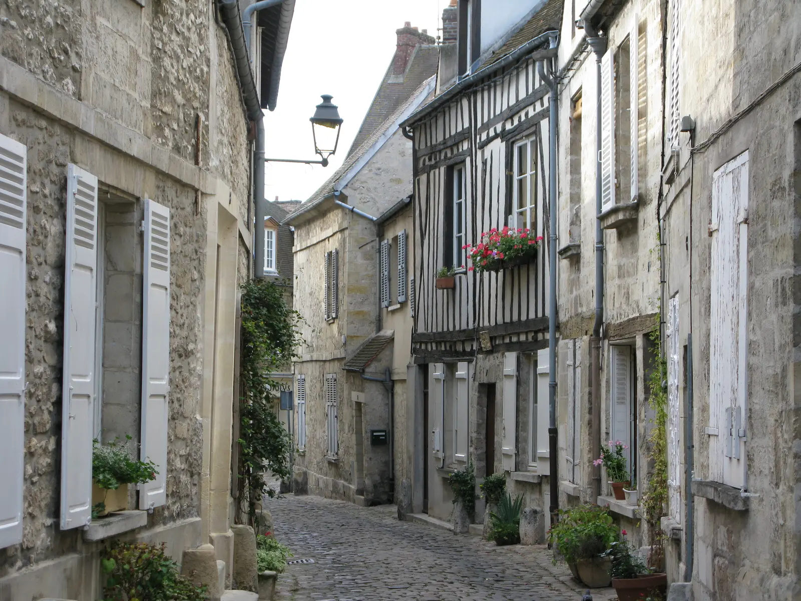 Rue de la Tonnellerie 2 Senlis ©Chantilly Senlis Tourisme