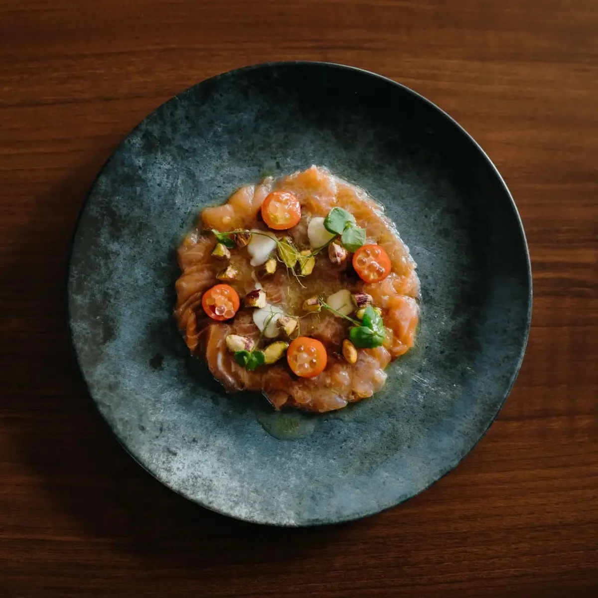 Carpaccio de saumon