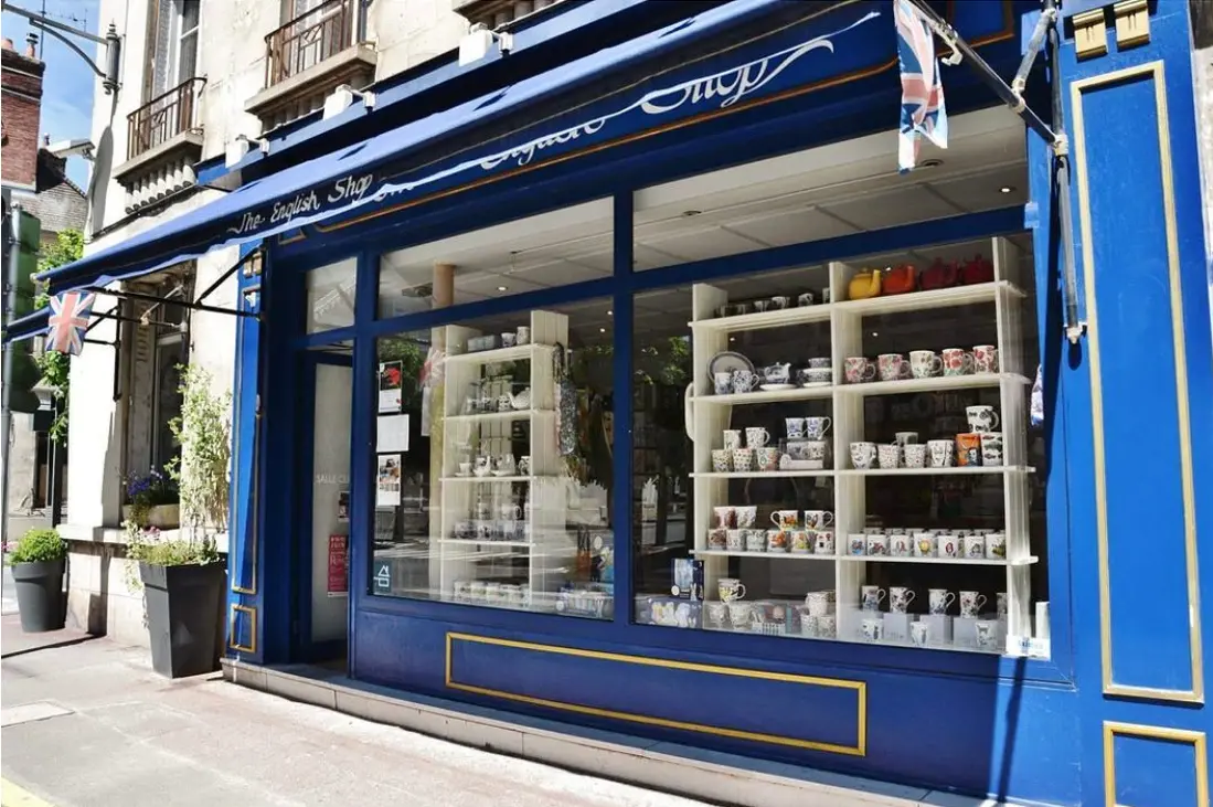 The English shop