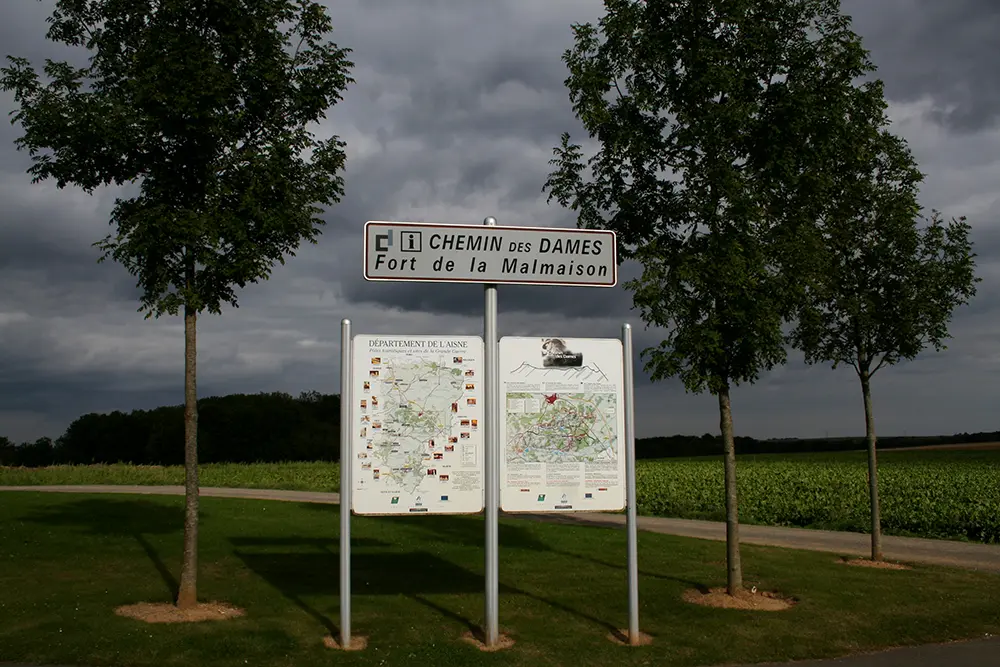 ort de la Malmaison entrée < Chavignon < Aisne < Picardie