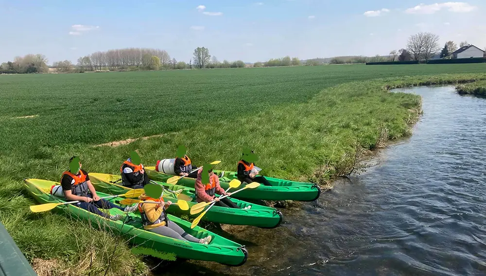 Au Domaine du Pré Dieu kayaks < Crécy-sur-Serre < Aisne < Picardie