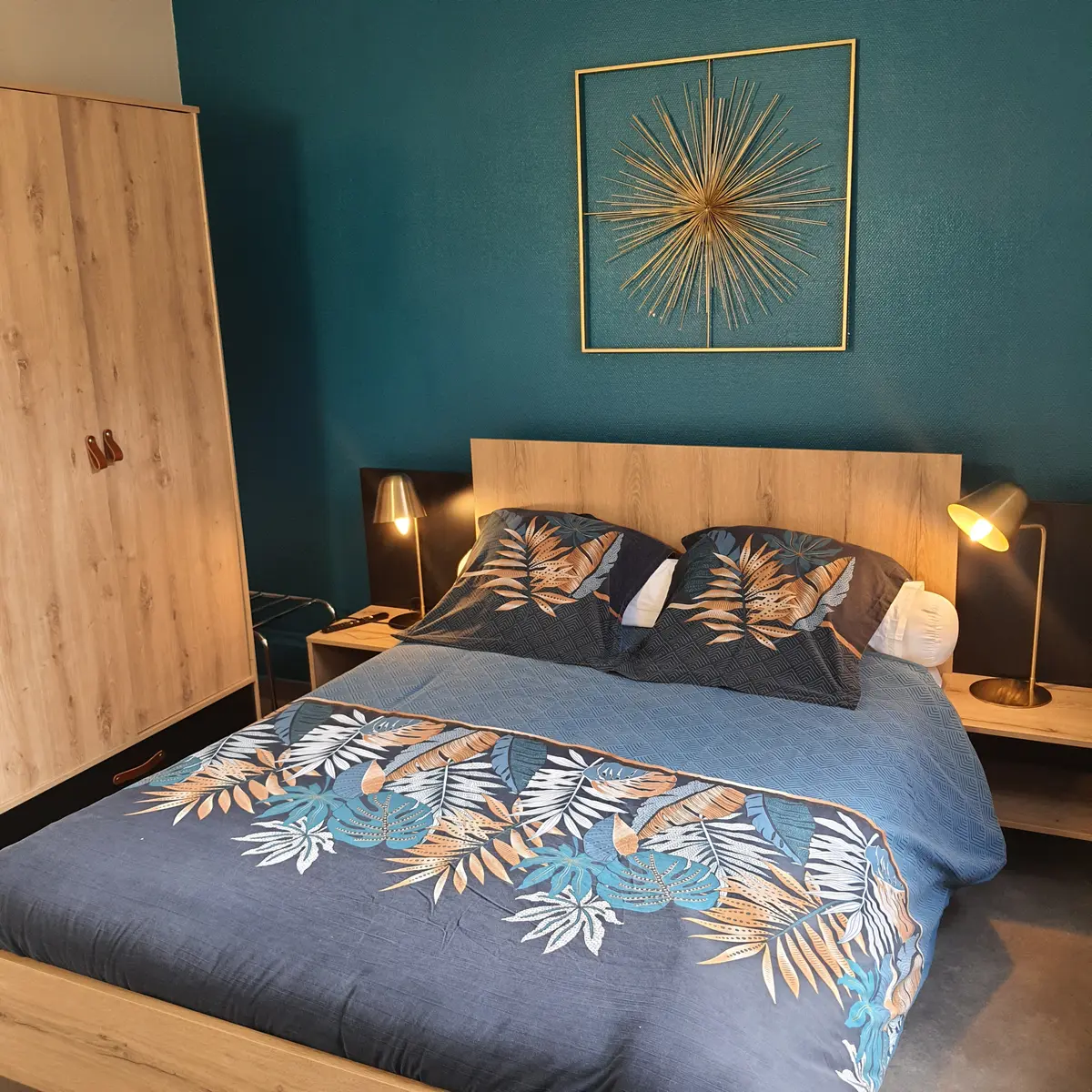 Chambre bleue