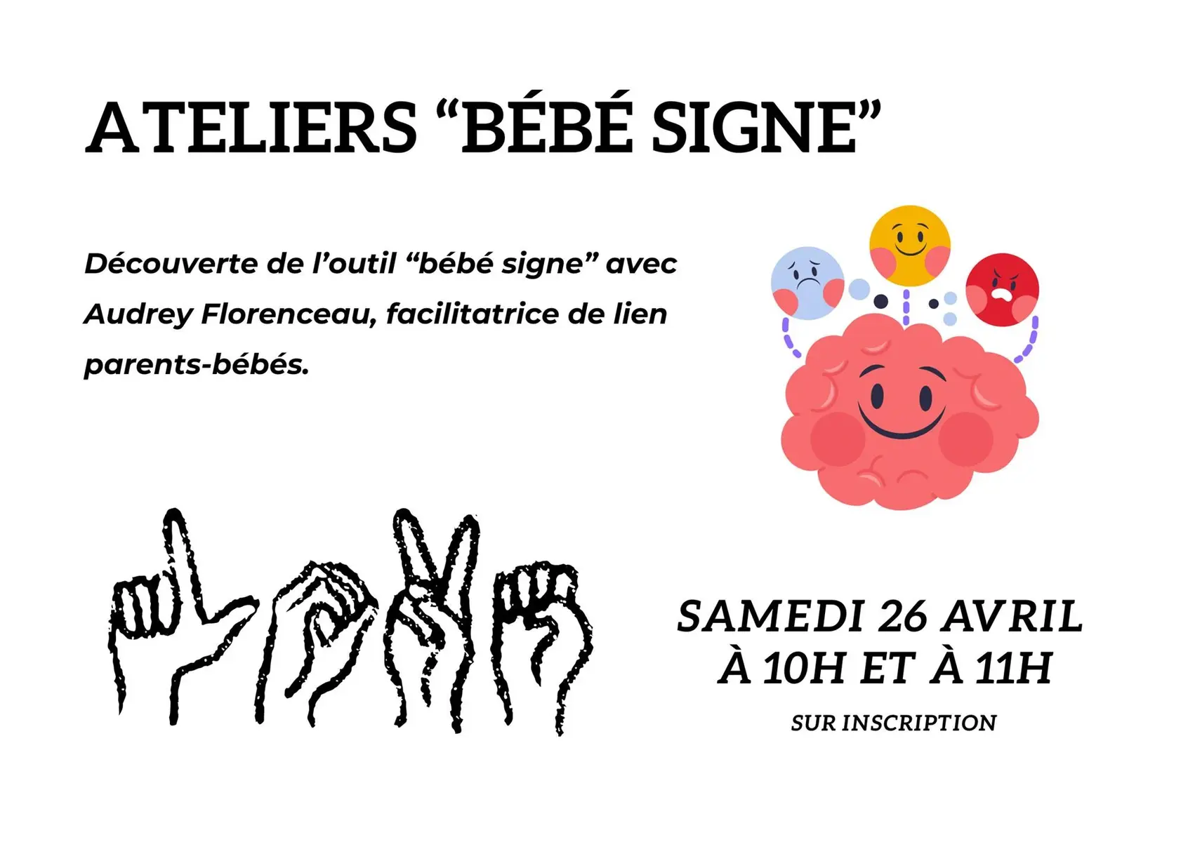 Ateliers Bébé signe