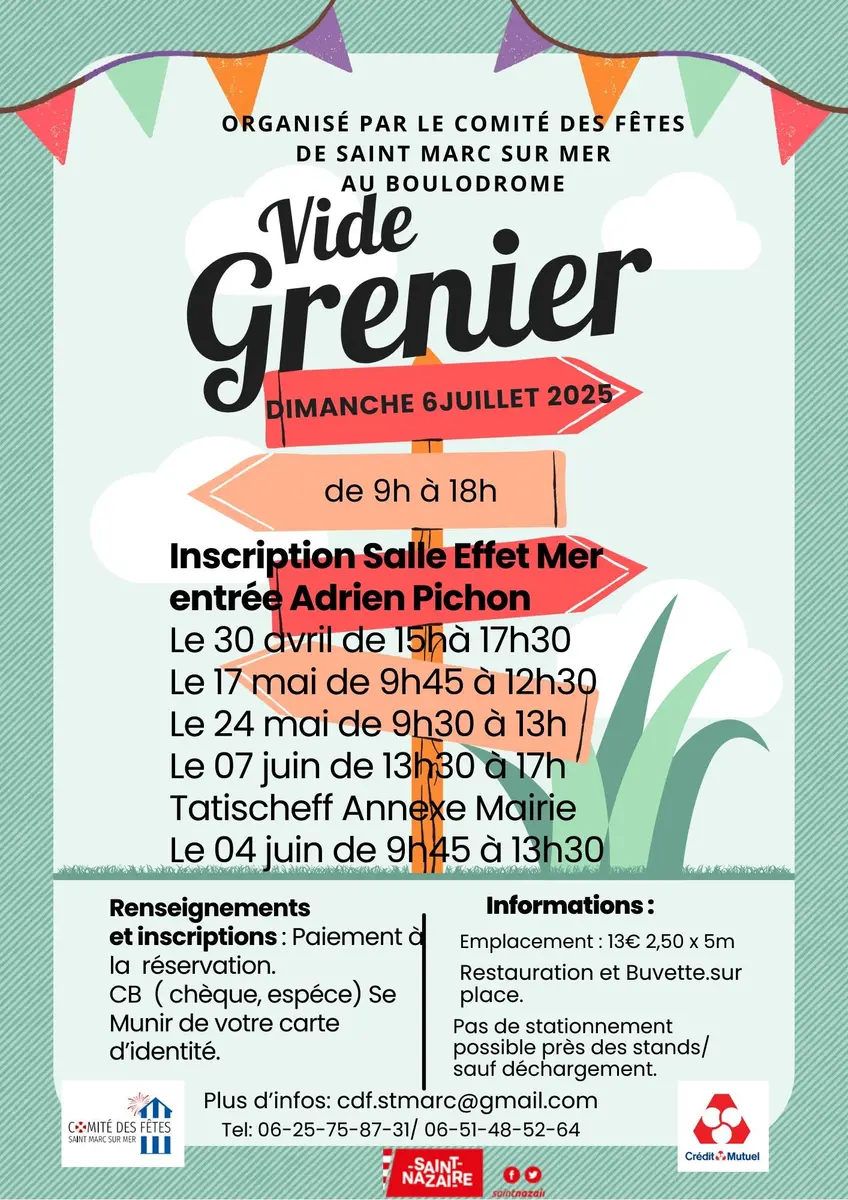 Vide-Grenier : permanence d'inscription