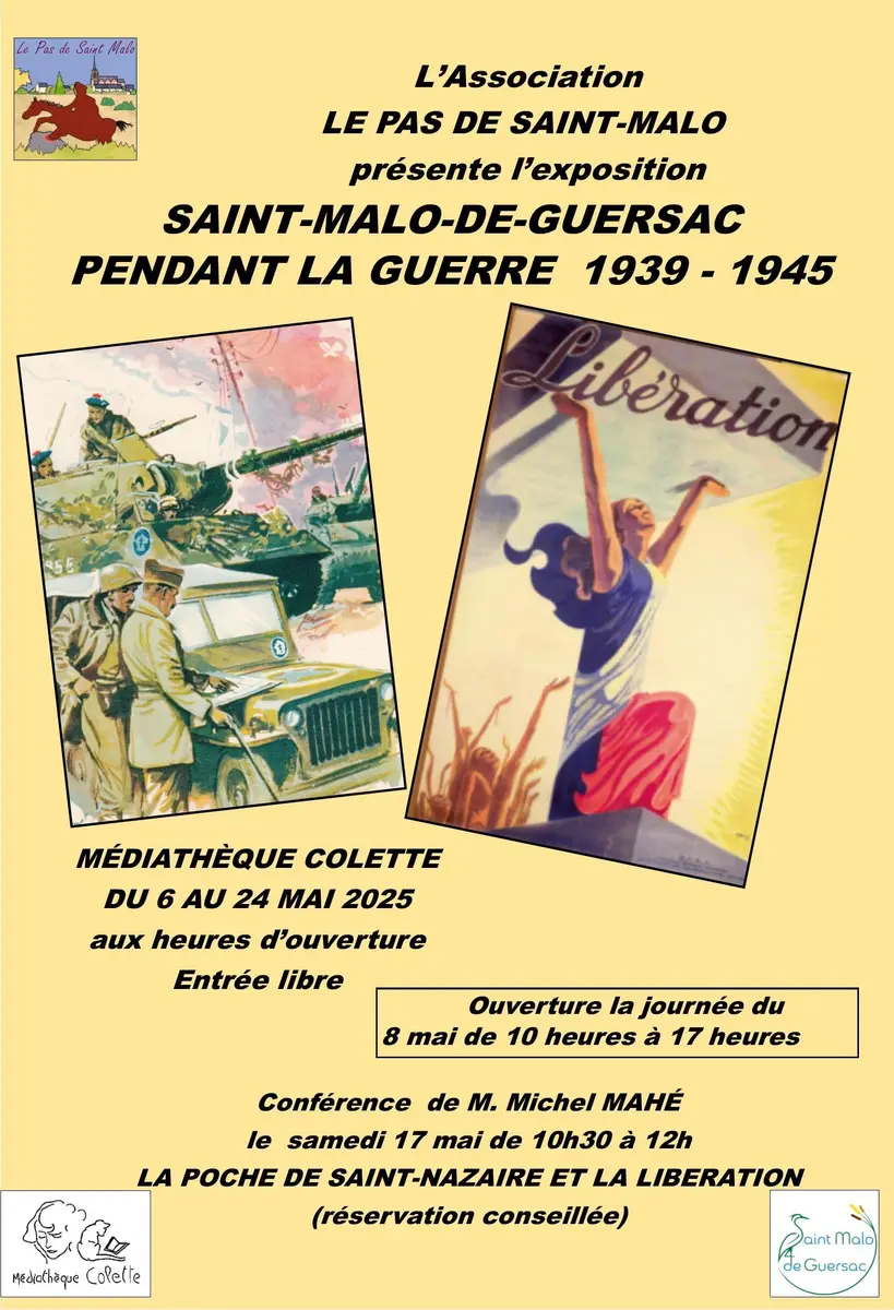 Exposition «Saint-Malo-de-Guersac pendant la guerre 1939-45»