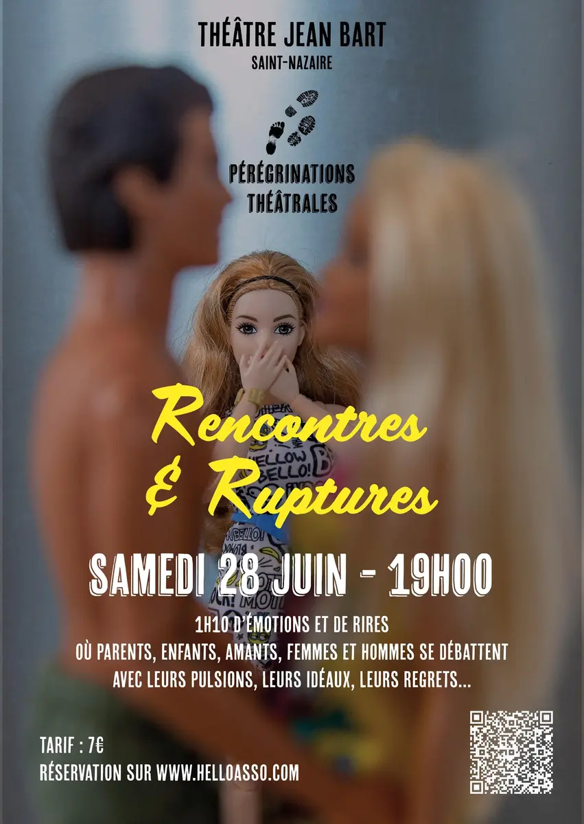 Affiche du spectacle Rencontres et Ruptures