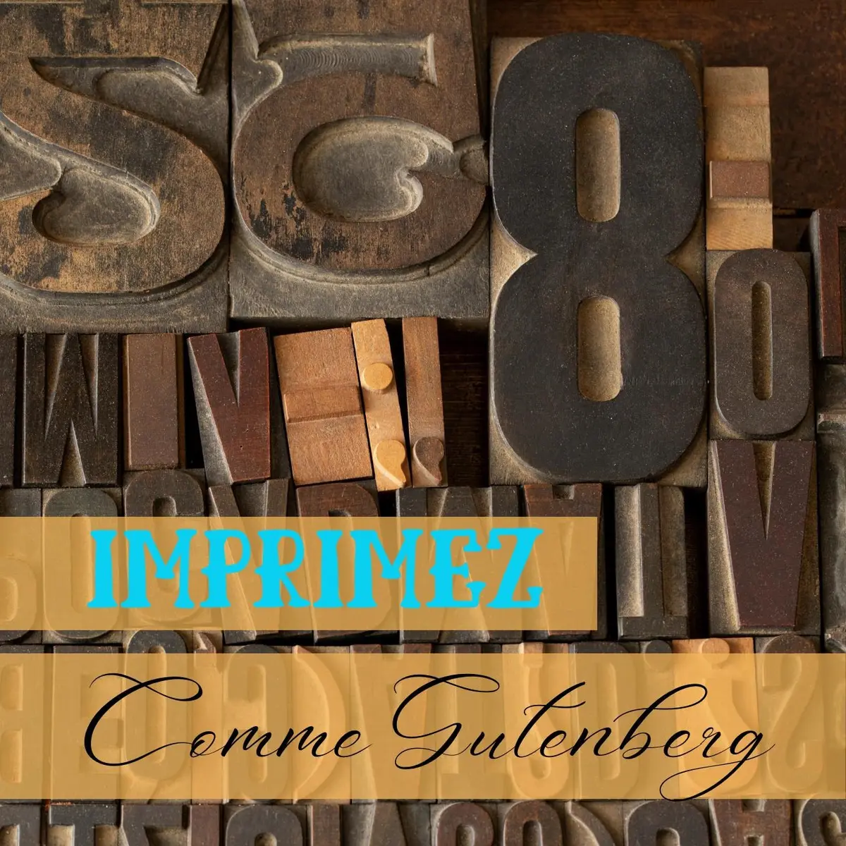 Affiche Atelier d'imprimerie