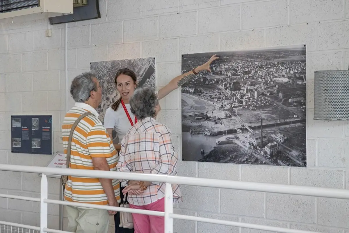 Exposition temporaire «Saint-Nazaire vue d'en haut»