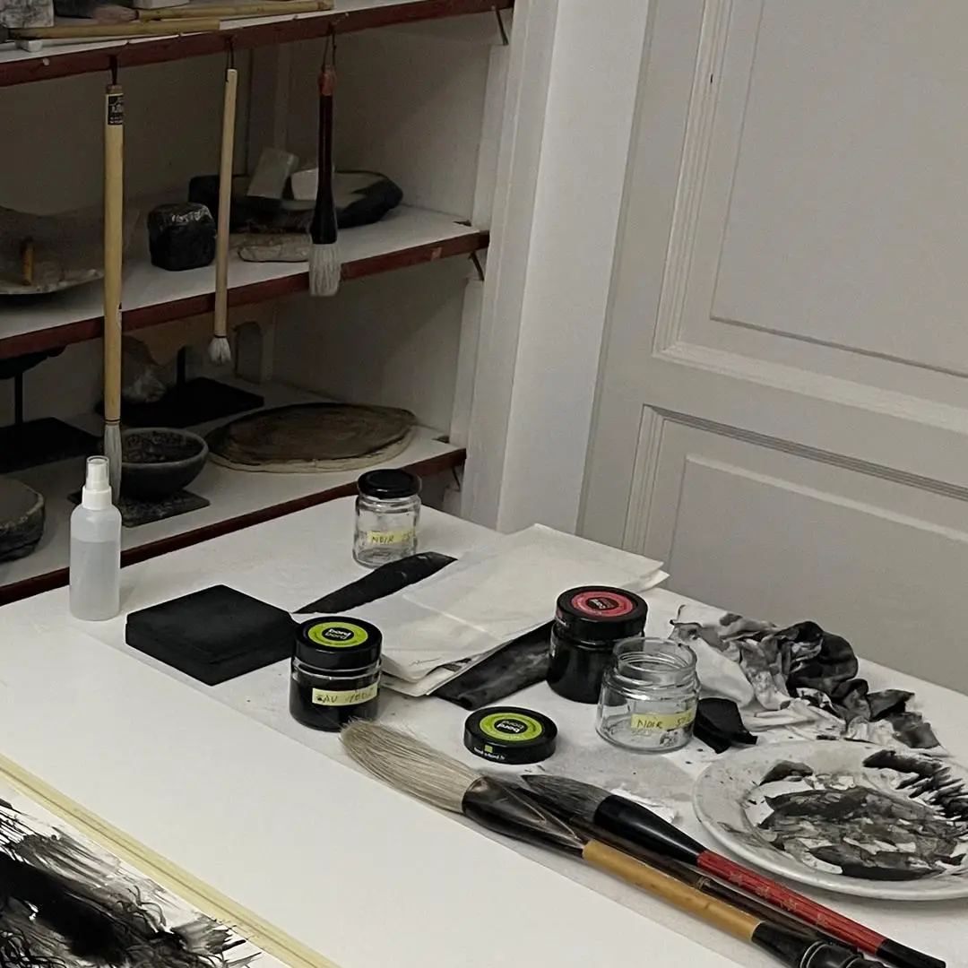 Atelier d'Encre de Chine avec Gilt