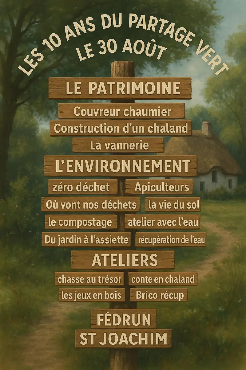 Le partage vert fête les dix ans
