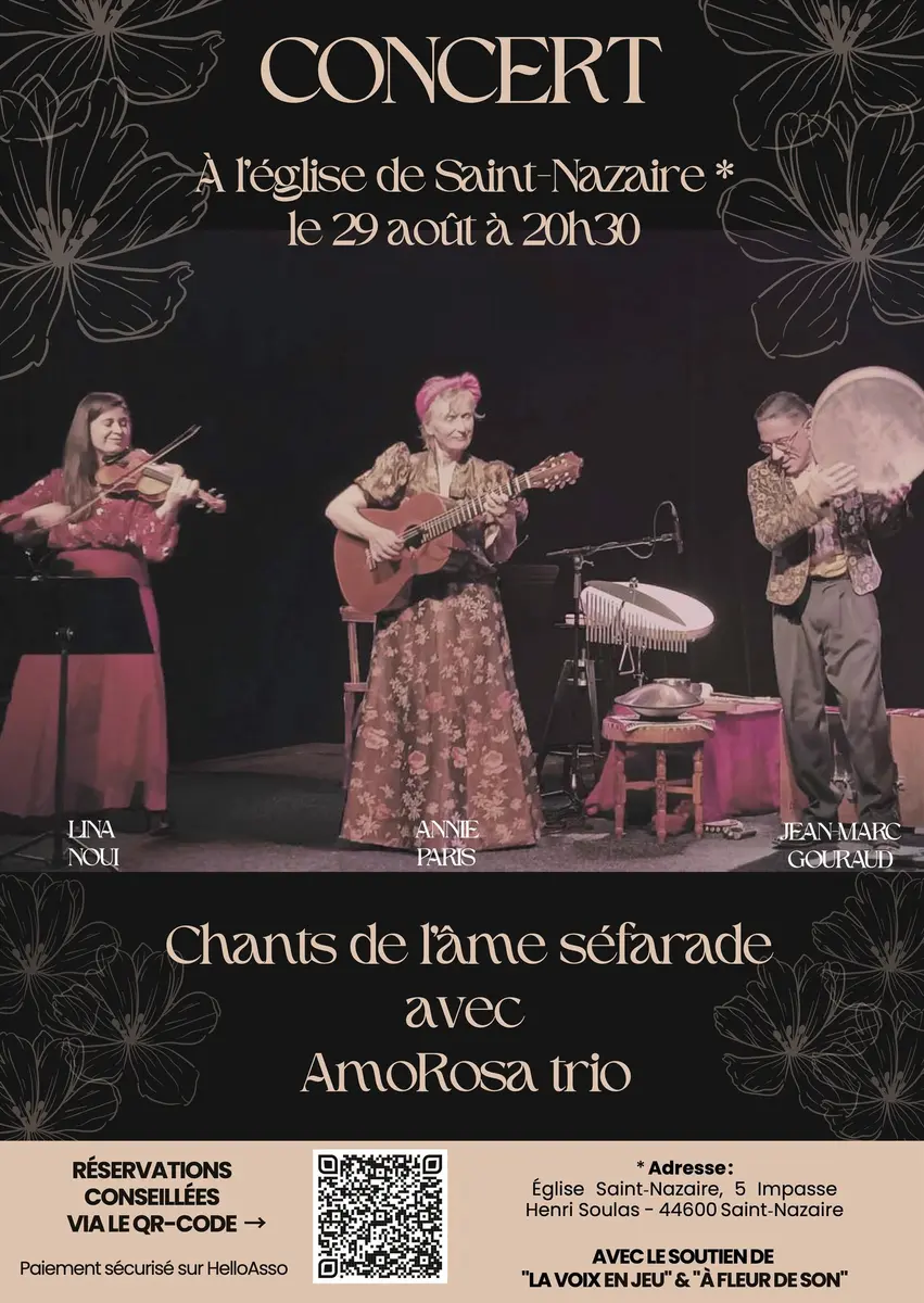 Concert AmoRosa trio