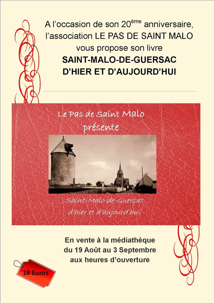 Affiche  livre-photos Pas de saint Malo