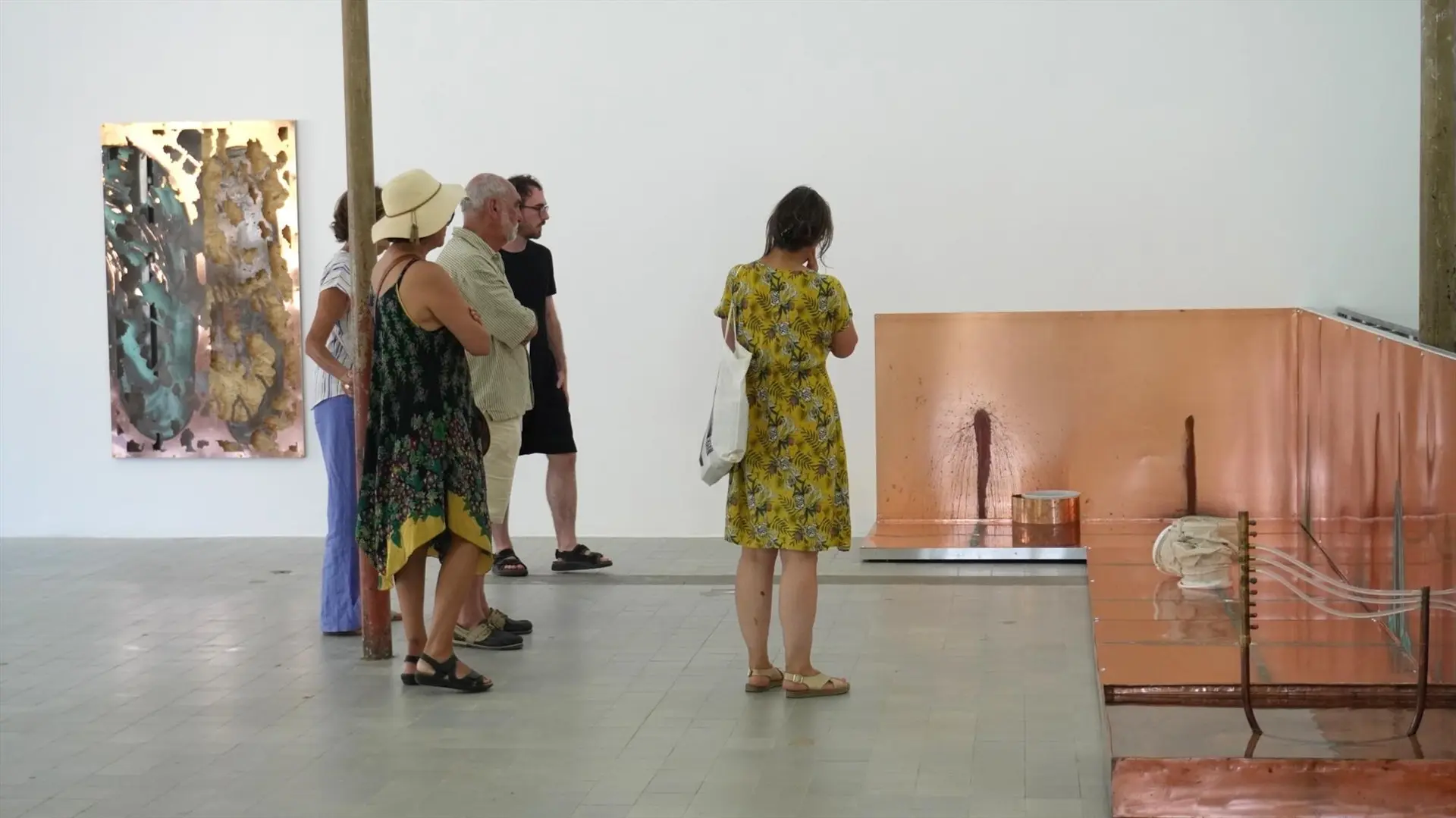 Visite du samedi de l'exposition de Lou Masduraud, 2025