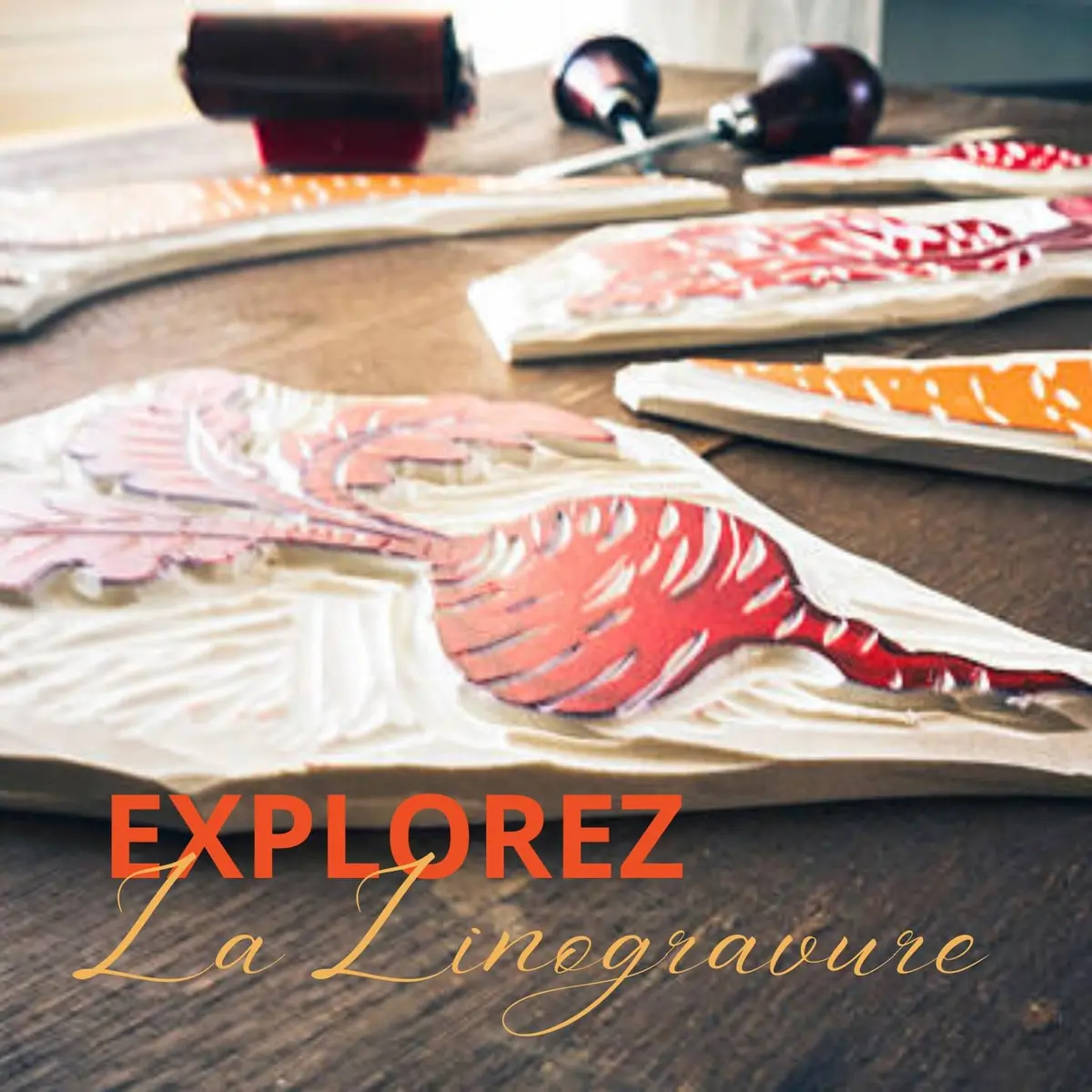 Explorez la linogravure